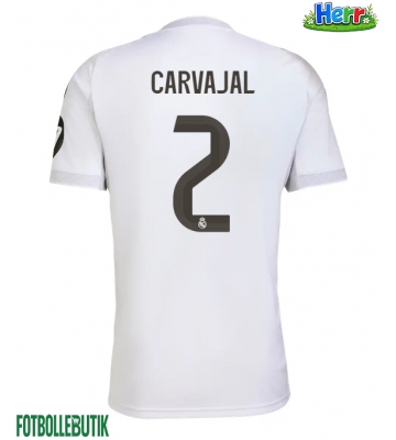 Real Madrid Daniel Carvajal #2 Hemmatröja 2025-26 Kortärmad